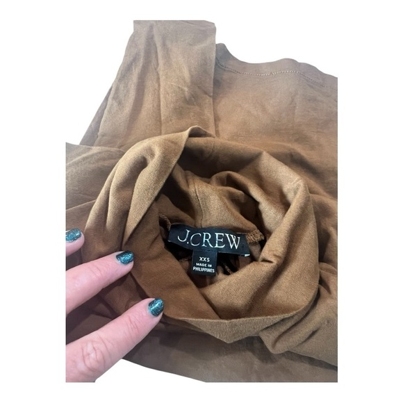 J. Crew Tissue Funnel Neck‎ Rich Coffee
Brown Long Sleeve Layer NEW BL022 - Picture 10 of 16